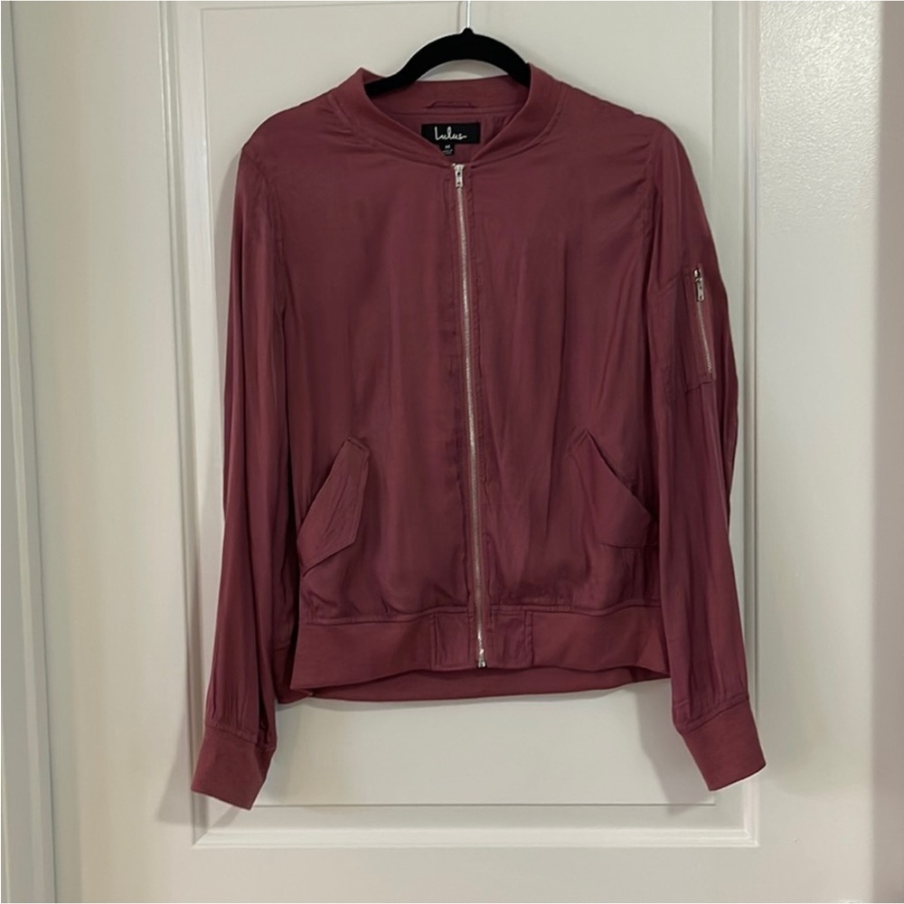 Lulu’s Bomber Jacket - Size M - Picture 1 of 2